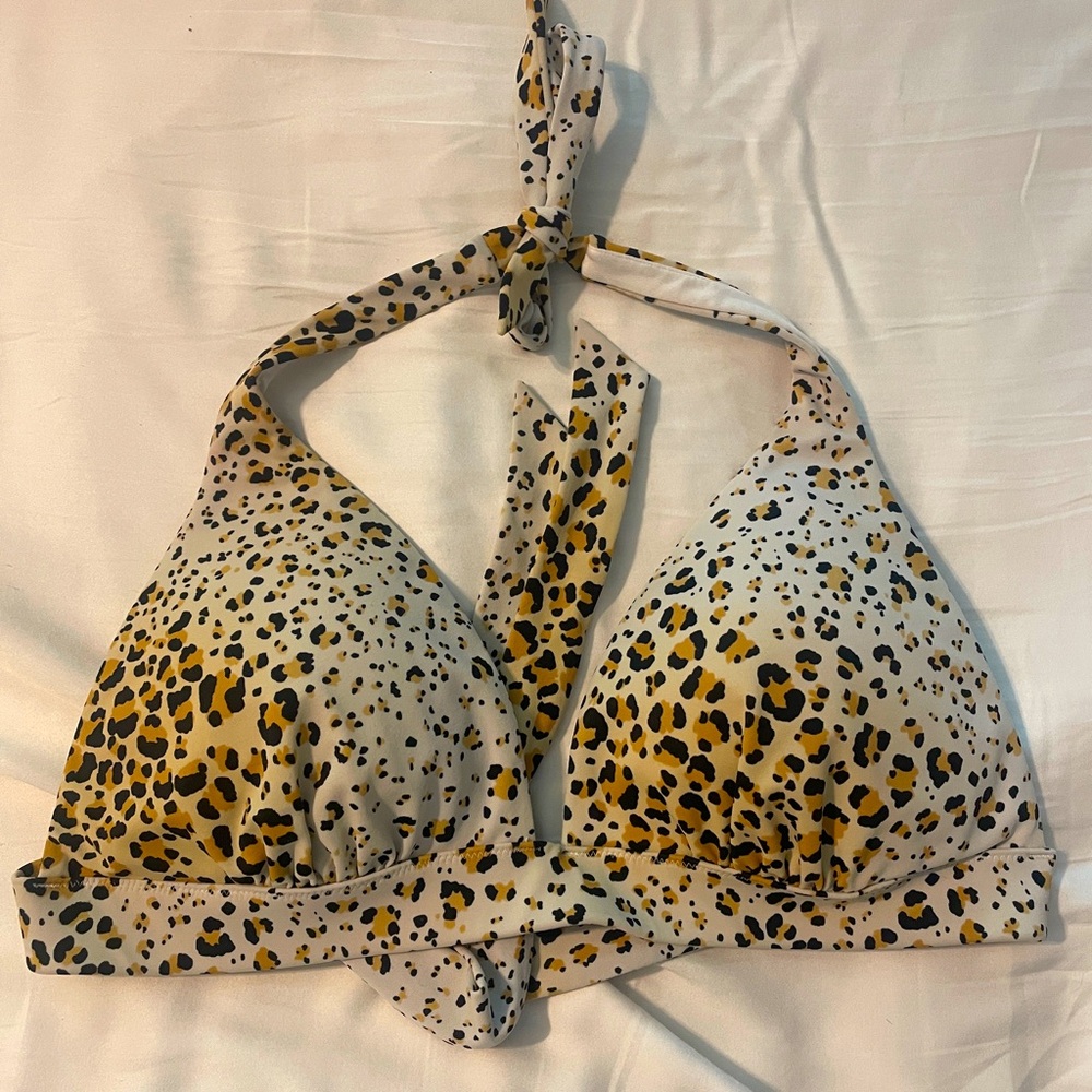 Victoria's Secret Animal Print Bikini Top